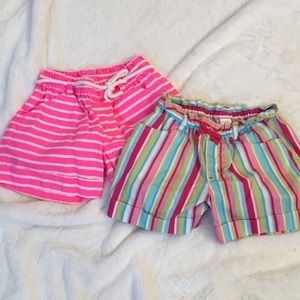 Gymboree shorts. Elastic size 8. Fun colors.